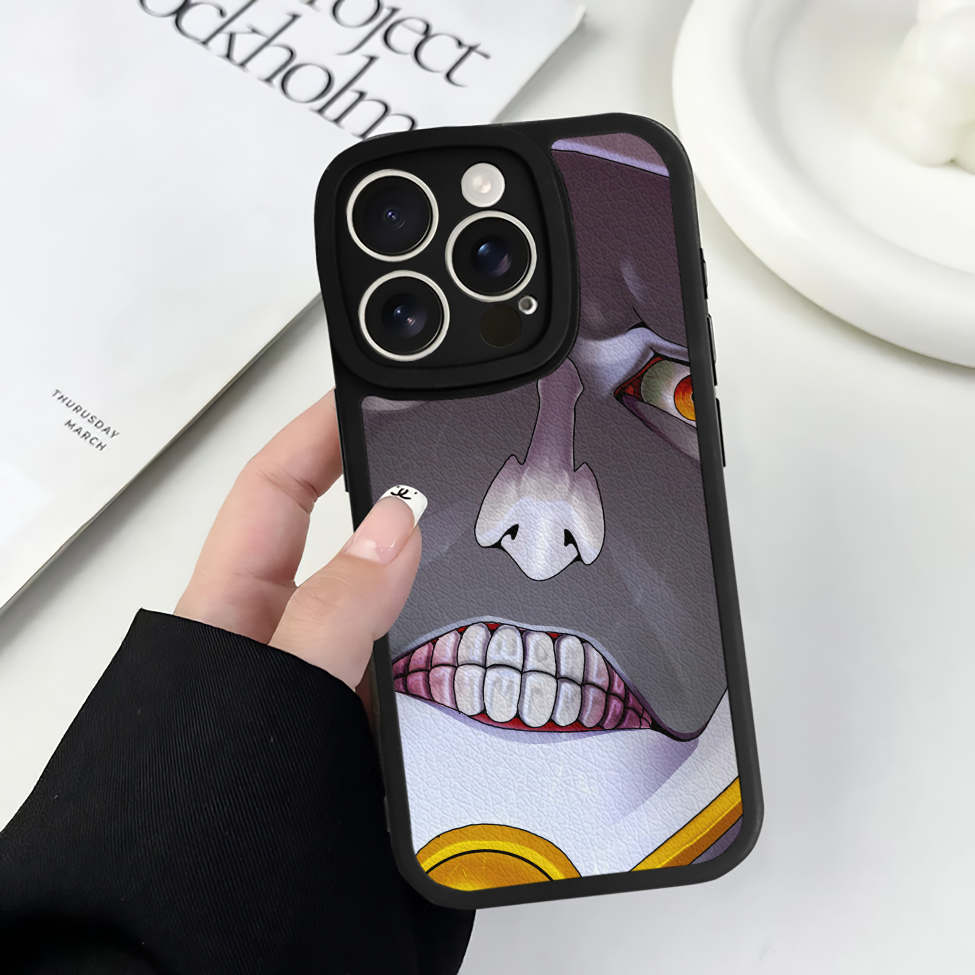 （画像用） ブリーチ BLEACH 【iPhone 16シリーズ対応】シリコンスマホケース（レザー調） 材質：シリコン